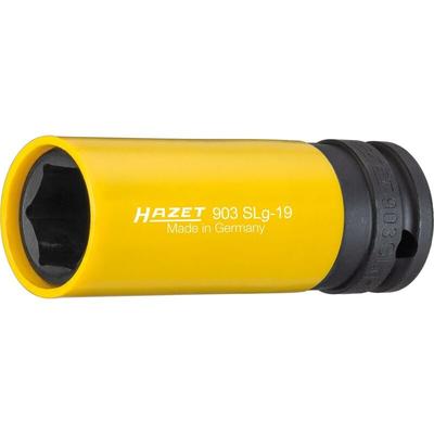 Hazet - Schlag-, Maschinenschrauber Steckschlüsseleinsatz 903SLG-19 ∙ 1/2 Zoll (12,5 mm) Vierkant