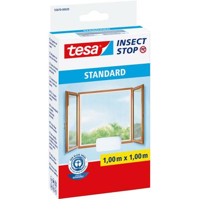 Insect Stop standard Fliegengitter für Fenster - Insektenschutz zuschneidbar - Mückenschutz ohne