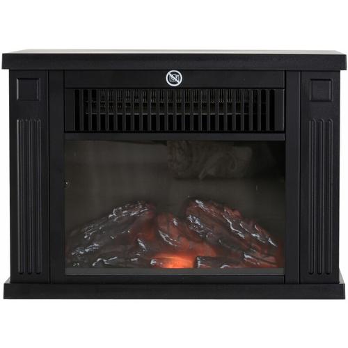 Elektrokamin Kamin Kaminofen Elektrischer Wandkamin (Modell5) – Schwarz – Homcom