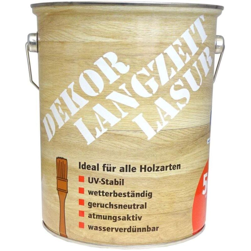 Wilckens Farben – Wilckens Dekor Langzeitlasur 5 l ebenholz Holzlasur