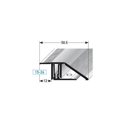 Auer - Ausgleichsprofil / Anpassungsprofil für Laminat / Parkett 'Bellingham', für Höhe 15 - 24 mm,