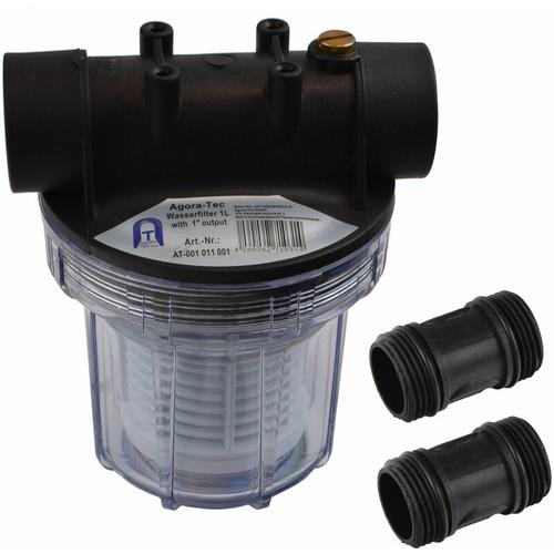 Agora-tec - Vorfilter Wasserfilter für Hauswasserwerk AT-1L