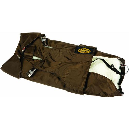 Fashion Dog - Hundemantel speziell für Boxer - braun - 60 cm