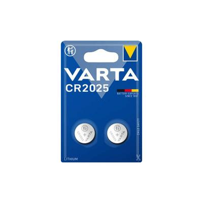 Professional Electronics Knopfzelle Batterie cr 2025 2er Blister (06025 101 402) - Varta