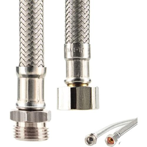 Sanitär Verbindungsschlauch 1/2 üwm x 1/2 ag x 150 mm - ktw-a- dvgw - Tecuro