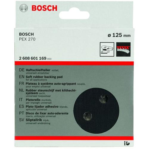 Schleifteller für pex 270 125 mm Haftschleifteller Schleiftopf - Bosch