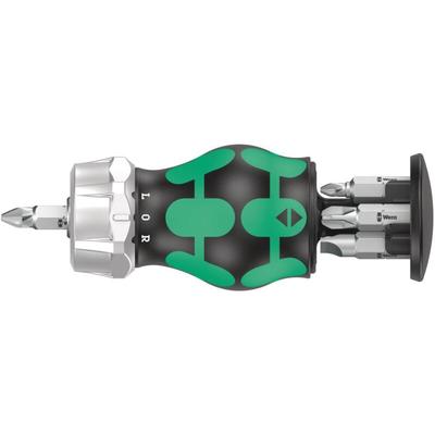 Wera - Magazin-Schraubendreherhalter mit 1/4 Zoll Bits mit Ratsche und Magnet, Typ: 3 Image