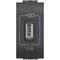 Bticino - Caricatore Usb Tensione 5Vdc 1,1A Antracite Ll ( cod. L4285C1 )