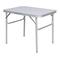Tavolino Pieghevole con Struttura in Alluminio 75x55x60 Ideale per Campeggio