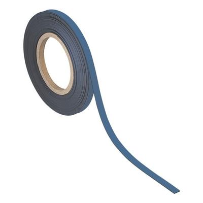 MAUL Kennzeichnungsband magnetisch, 10 m x 10 mm, 2er-Pack blau, 1 cm
