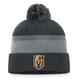 "Men's Fanatics Branded Charcoal Vegas Golden Knights Authentic Pro Home Ice Cuffed Knit Hat with Pom"