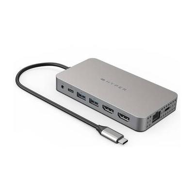 HYPER HyperDrive Dual 4K HDMI 10-in-1 USB Type-C Hub HDM1H