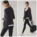 Lululemon Athletica Sweaters | Lululemon Vestigan Cardigan Sweater Gray Black Xs | Color: Black/Gray | Size: Xs