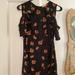 Urban Outfitters Dresses | Floral Urban Outfitters Dress | Color: Black | Size: Xs