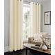 Gaveno Cavailia Luxury Faux Silk Fully Lined Eyelet Curtains 66x54,66x72,66x90,90x90 Cream(90x108)