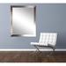 Wade Logan® Kipp Modern & Contemporary Bathroom/Vanity Wall Mirror, Glass in Gray | 36.5 H x 30.5 W x 0.75 D in | Wayfair