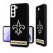 New Orleans Saints Personalized Stripe Design Galaxy Bump Case