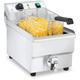 Royal Catering - Friteuse En Acier Inoxydable Gastronomie Zone Froide Friteuse Électrique 10L