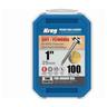 Kreg - Vis zinc 25 mm avec filetage grossier - Boite de 100 vis - SML-C1