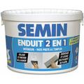Semin - Enduit 2 en 1 multifonctions joint et lissage de la plaque de pâtre - intérieur - seau de 7