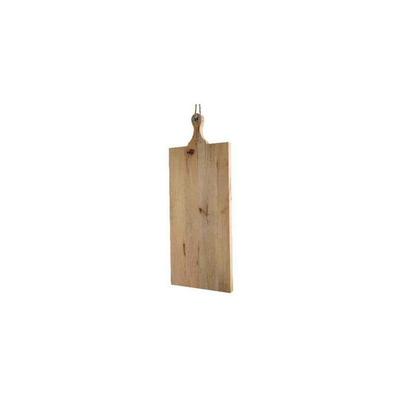 Iperbriko - Planche à découper en bois de manguier naturel, dimensions 77x29x3,5cm