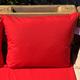 Housse de coussin outdoor Rouge 50x60 cm - Rouge