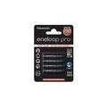 Piles LR03 aaa - Eneloop Pro BK-4HCDE Panasonic Blister x 4 rechargeables - NiMh - 1.2V - 930mAh