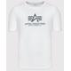 Alpha Industries Basic Reflective Print T-Shirt, blanc, taille M