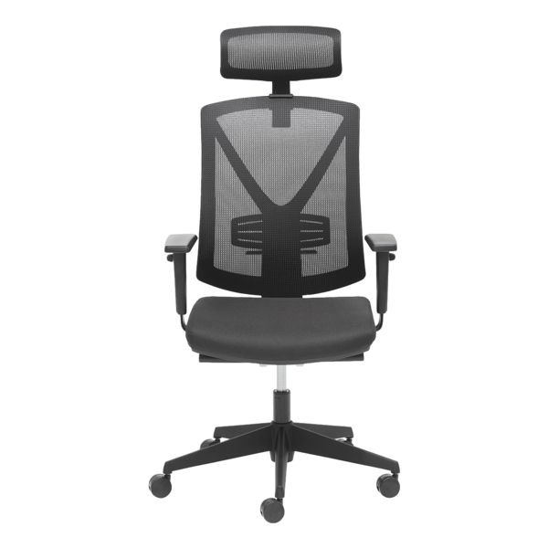 mayer Sitzmöbel Bürostuhl »my Wizard« mit Armlehnen, mit Kopfstütze schwarz