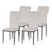 Modern And Contemporary Tufted Velvet Upholstered Dining Chair