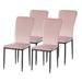 Modern And Contemporary Tufted Velvet Upholstered Dining Chair