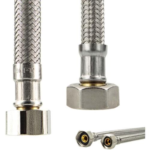 Sanitär Verbindungsschlauch 3/8 üwm x 1/2 üwm x 500 mm - ktw-a- dvgw - Tecuro