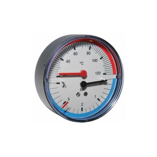 Watts - Thermomanometer Manothermometer Thermometer Manometer 4bar 20 bis 120°C P1497B073001