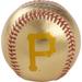 Pittsburgh Pirates Rawlings Gold Leather Baseball