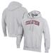 Men's Champion Heathered Gray Texas Southern Tigers Reverse Weave Fleece Pullover Hoodie