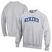 Men's Champion Heathered Gray Eckerd Tritons Reverse Weave Fleece Crewneck Sweatshirt