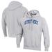 Men's Champion Heathered Gray Detroit Mercy Titans Reverse Weave Fleece Pullover Hoodie