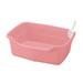Paw Trax Pink Wide Cat Litter Pan, 23.5" L X 17.5" W X 8.5" H, 2.4 LBS