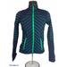 Lululemon Athletica Tops | Lululemon Blue And Green Zip-Up Sweatshirt Size 4 | Color: Blue/Green | Size: 4