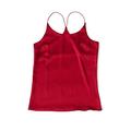 CISULI 100% Natural Silk Summer Top for Women Vest Tops Sports Camisole (01, L)