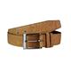 Cork Belt for Women & Men | Vegan & 100% Natural | Filigree Belt with silver Buckle | Stylish Belt for Jeans and other Trousers – Light brown, Sizes 90-115 cm (115)