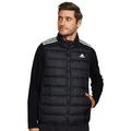 adidas Men's ESS Down Vest Jacket, Black, XL