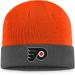 Men's Fanatics Charcoal/Orange Philadelphia Flyers Team Cuffed Knit Hat