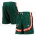 Men's adidas Green Miami Hurricanes Swingman Basketball AEROREADY Shorts