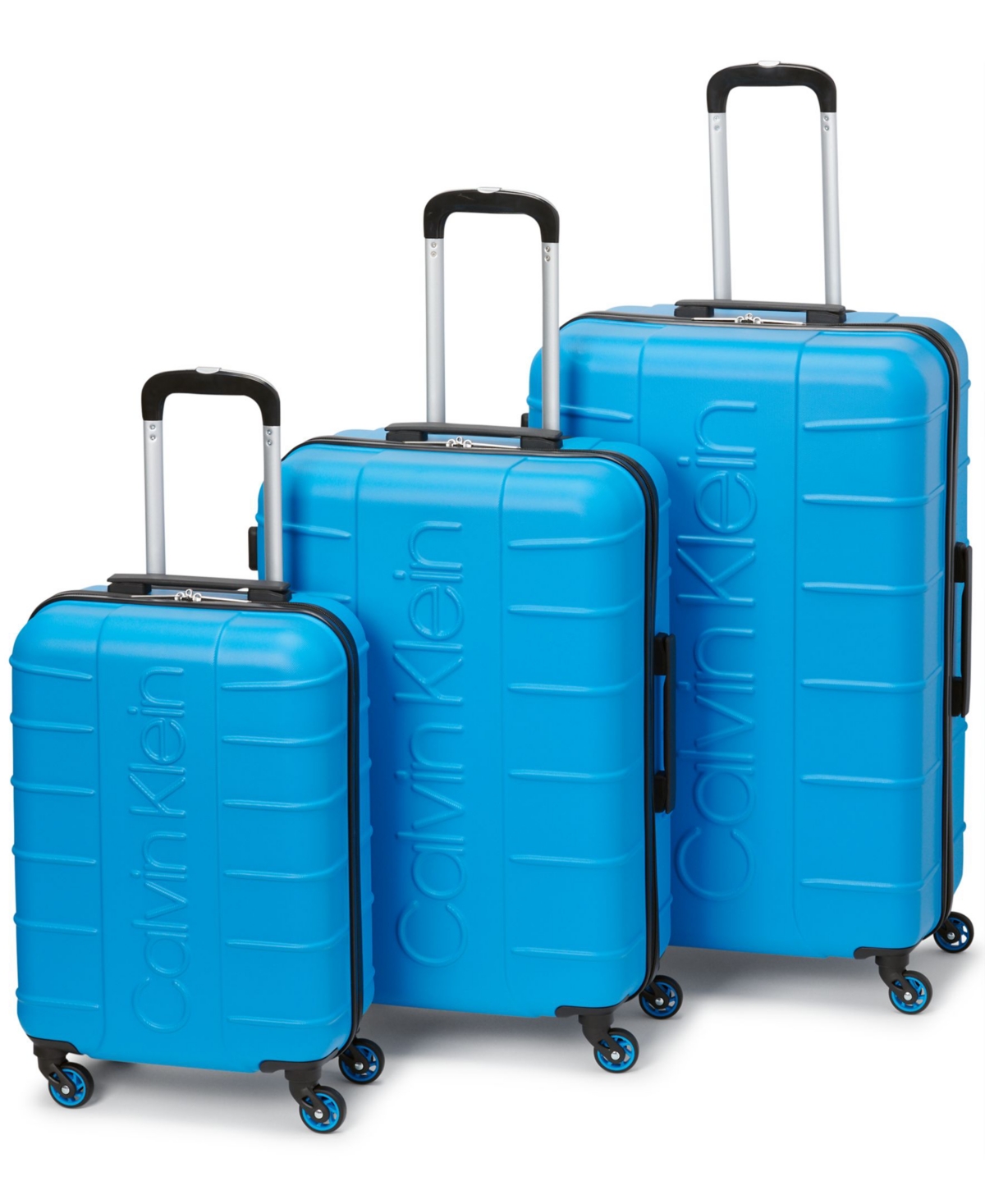 calvin klein suitcase set of 3