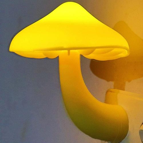 Langray - Nachtlichter für Erwachsene Kinder Niedlicher Pilz Nachtlicht LED Nachtlicht Plug In
