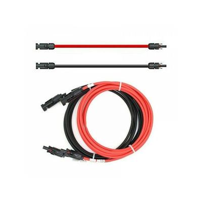 Verlängerungskabel Solartronics 6mm² kompatibel mit MC4 Solarkabel rot / schwarz inkl. Stecker 2 x Image