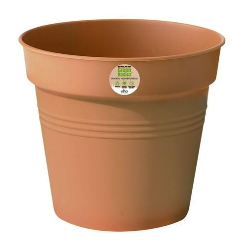 Elho - Pflanztopf Green Basics ø 30 cm, 12 l, terracotta Blumentopf Pflanzkübel