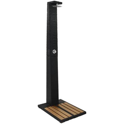 Vidaxl - Gartendusche Poly Rattan wpc Image
