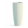 Vaso in Polimero Monacis Stilo Round Top Bianco - ø 40 cm. - h 90 cm.